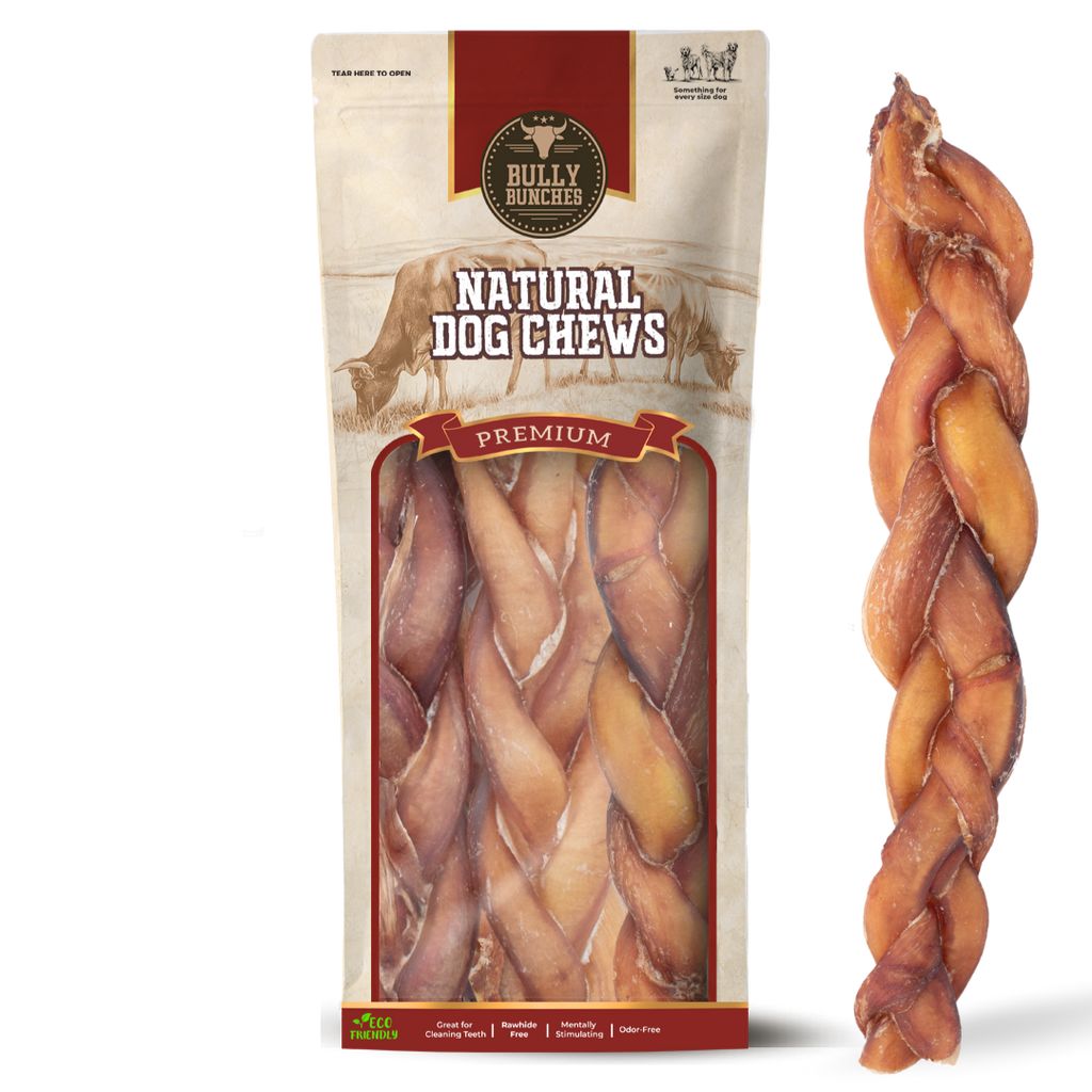 12 Inch Monster Braided Bully Stick